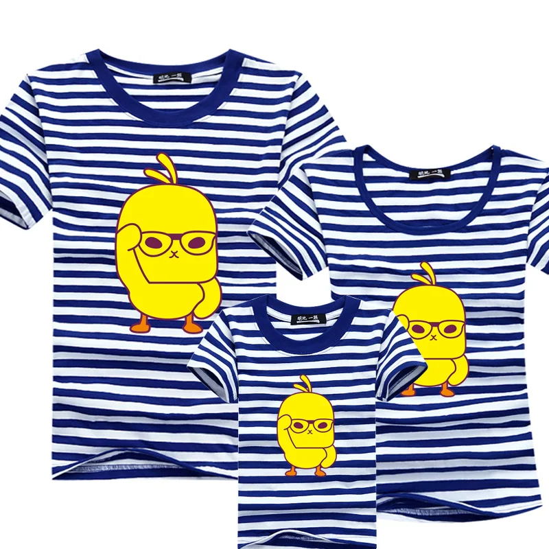 

LYTLM Chick Costume Baby Mom and Son Matching Mother Daughter Clothes Boys Summer Tops Dad and Son Matching Clothes Cartoon Tees