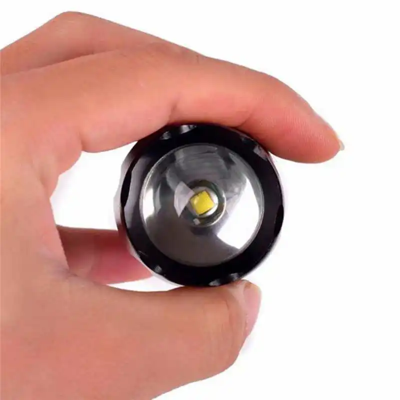 Светодиодный фонарик 18650 XML T6 led Zoom тактический военный супер Набор мощный