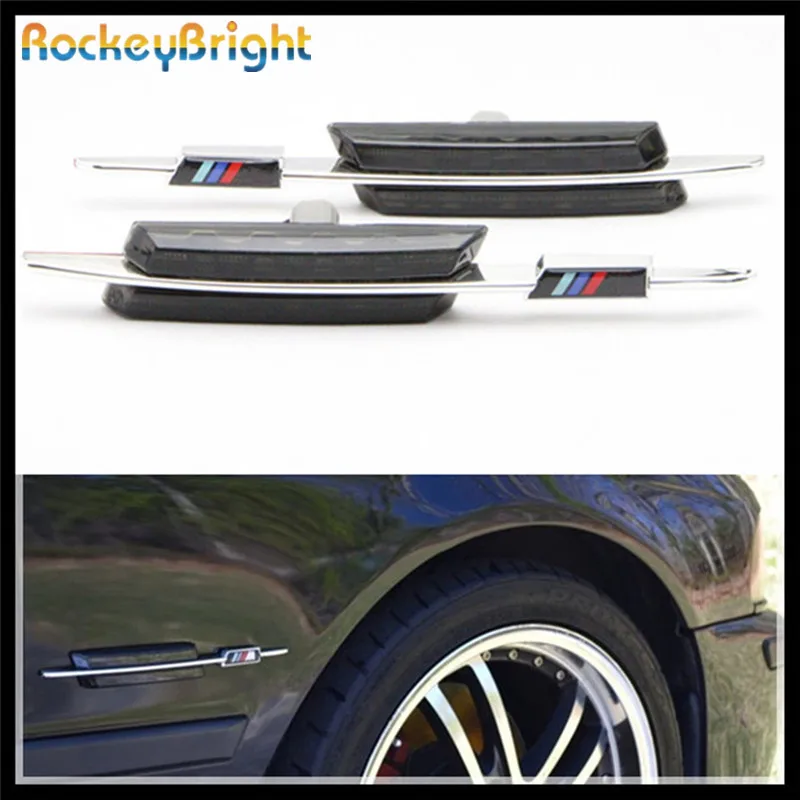 Rockeybright Car led turn signal fender lamp for BMW E46 turning signal