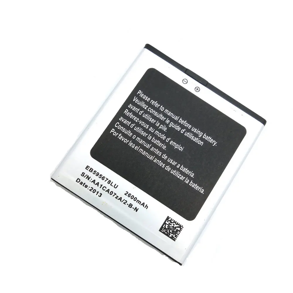 

New 2600mAh EB595678LU Battery For HTM Feiteng H9500 (s4 h9500) MTK6589 + Star N9500 cell phone