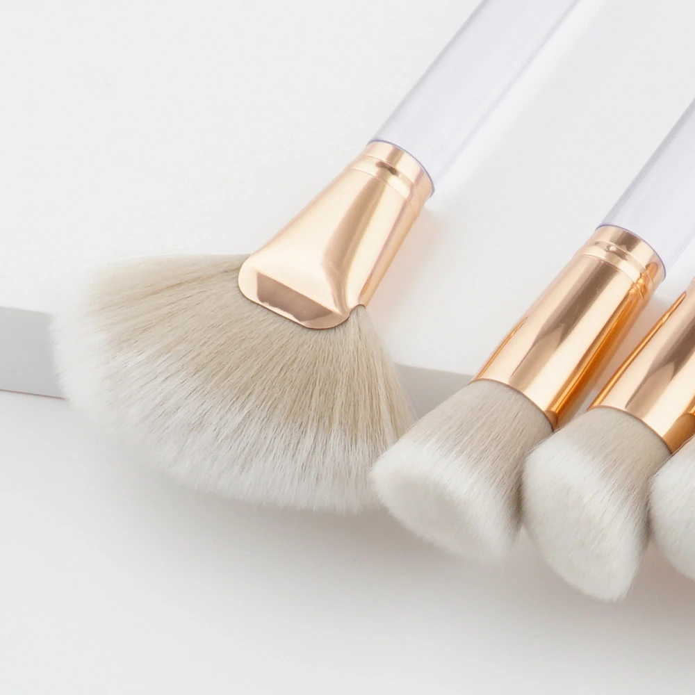 New 9Pcs Pencil Foundation Eye shadow Makeup Brushes Eyeliner Brush (5)