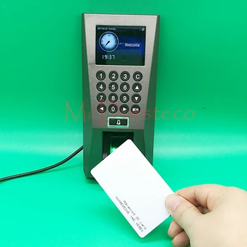 

Optional Spanish,Arabic Biometric fingerprint Door Access Control System TCP/IP F18 & rfid fingerprint Door Security Controller
