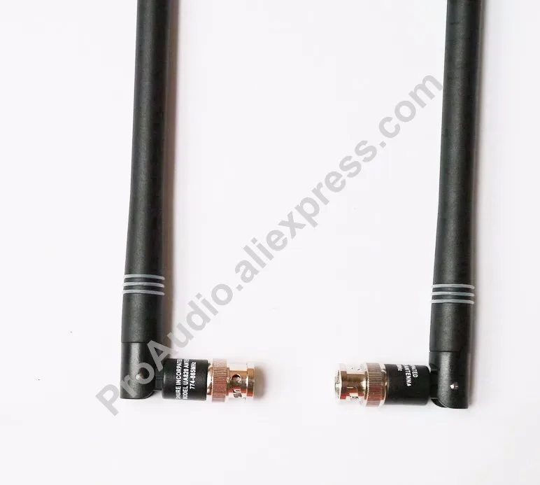 2 x OEM 774-865MHz 10.1" Antenna BNC Connectors for SHURE UHF Wireless Receiver