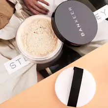 Рассыпчатая пудра для лица контроль масла пудра для лица гладкая матовая основа фиксирующая пудра с Косметическая пуховка