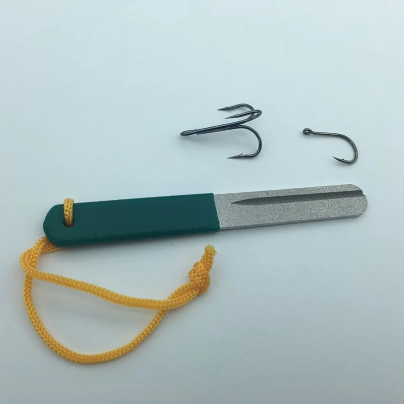 

Diamond Fishing Hook Hone For Treble Hook Fishook Sharpening Fishing Tackle Box Sharpener Accessory Tool