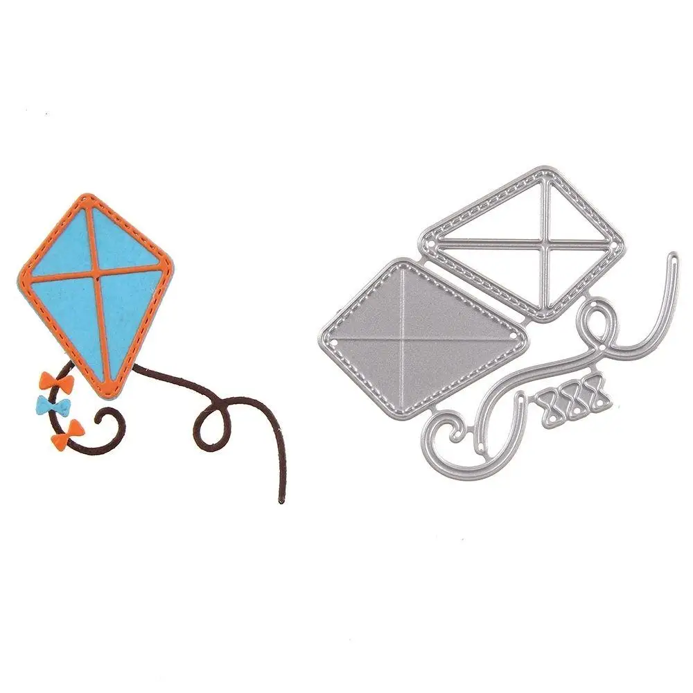 

Ufurty flying kite Metal Cutting Dies for DIY Cards Making Scrapbooking Dies Cuts Photo Album Art Cut Die Knife Mold