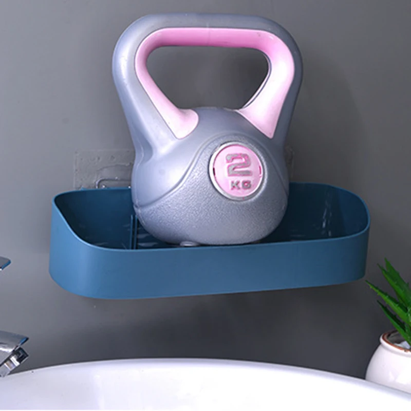 Storage Drain Rack Holder Wall-mounted Durable Portable for Kitchen Bathroom HUG-Deals