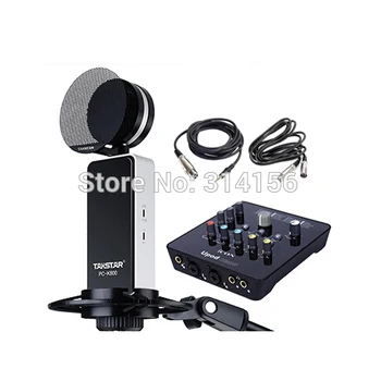 

Takstar PC-K800 Mic with ICON upod nano Sound card for professional studio recording,broadcasting,PC recording,stage performance