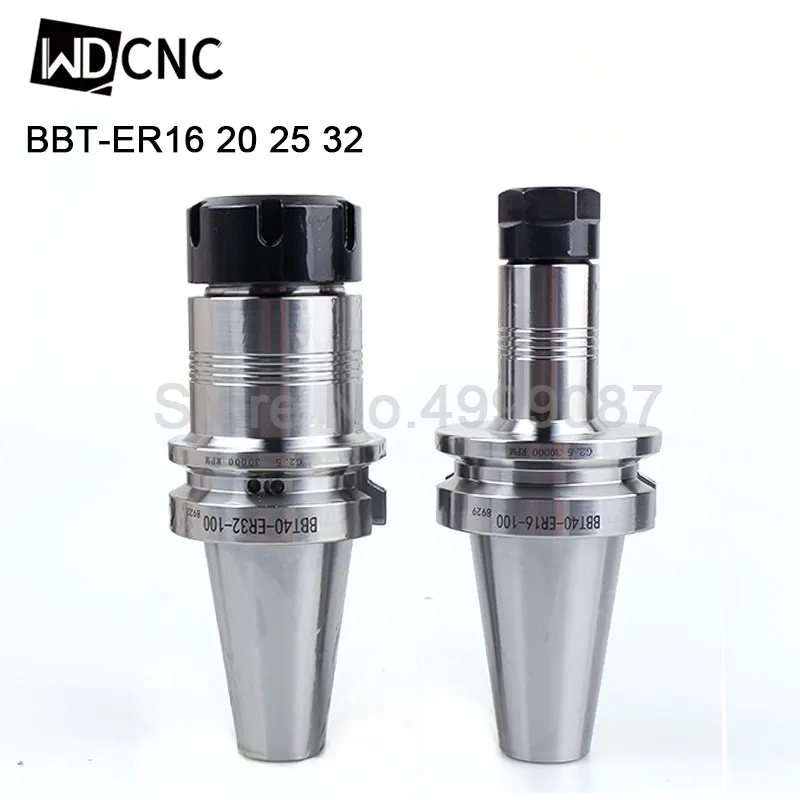 

High Precision BBT30-ER16 ER20 ER25 ER32 100L Double Side Positionting Spindle, CNC Milling Machine Tool Holders