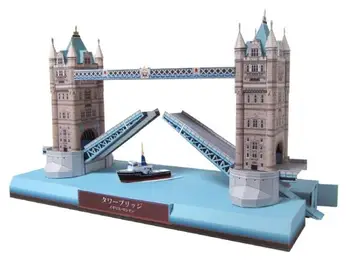 

Three-dimensional Paper Model DIY Of Thames Bridge