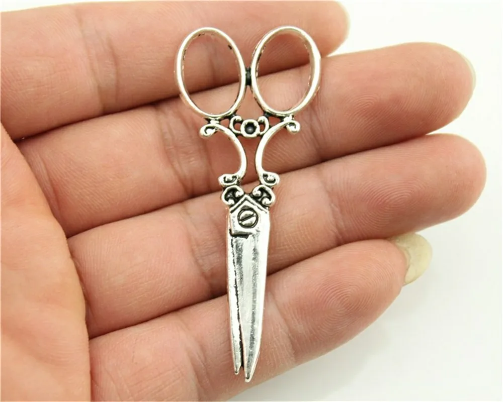 Buy WYSIWYG 5pcs 61x25mm Antique Silver Sewing