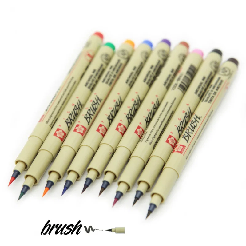 

Micorn pen Liner Pen Waterproof Smooth Fine liner Pigma Micron Pen Drawing Marker Draw Liners Artist Markers Pens