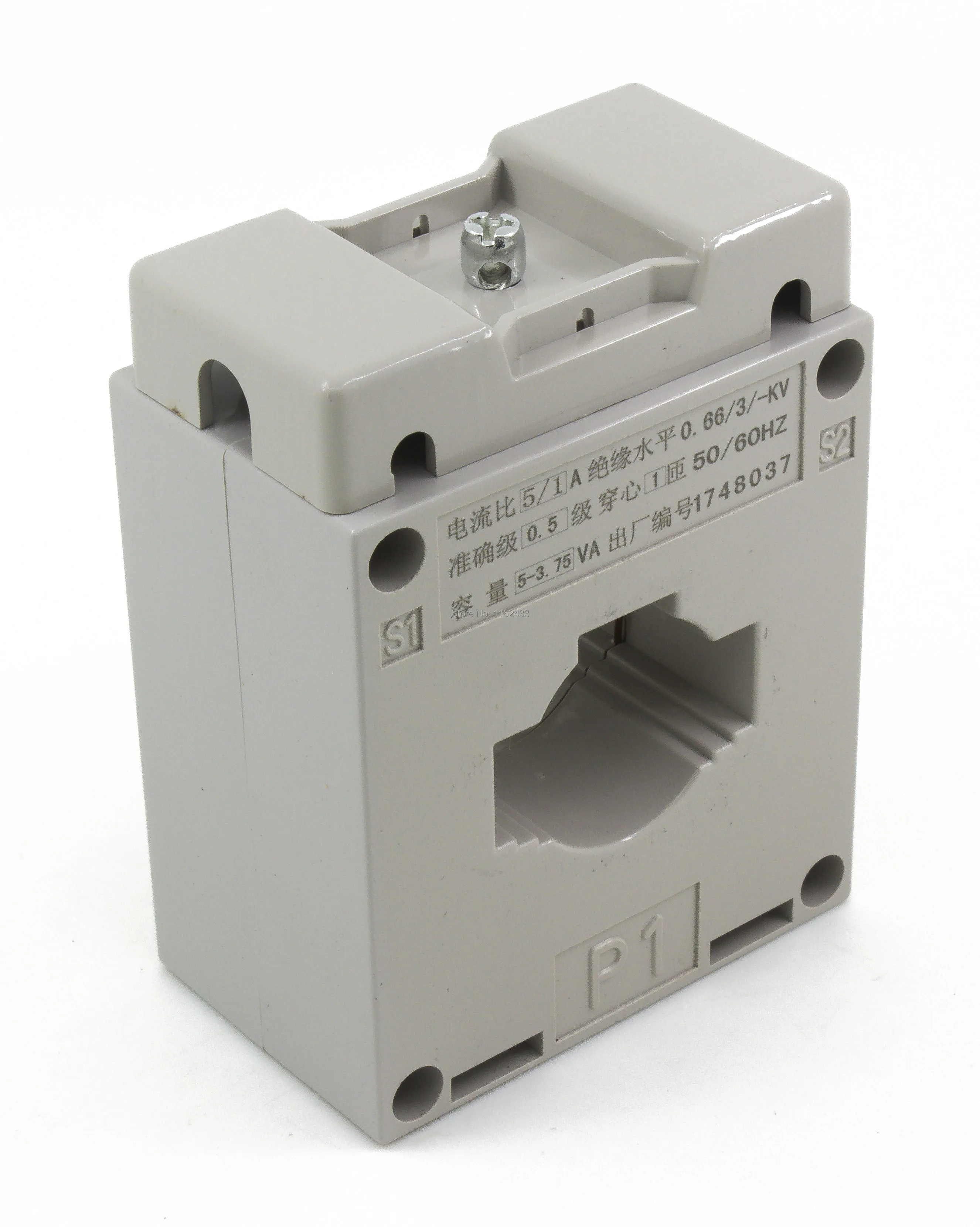 

BH-0.66 30mm hole current transformer primary 5A secondary 1A mutual inductor