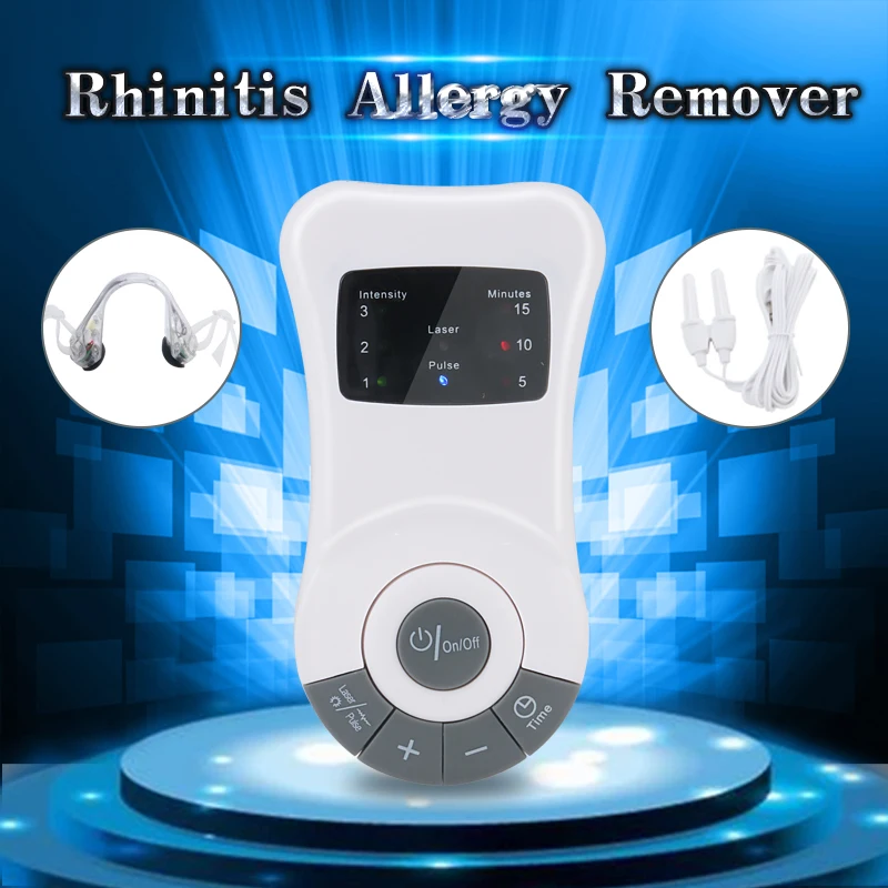 

Rhinitis Allergy Reliver Laser Rhinitis Therapy Pulse Massage Machine Monitor Anti-snore Apparatus Nose Care Rhinitis Treatment