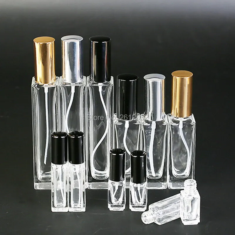3 мл 6 мл 10 мл 30 мл ясно квадратных Портативный парфюм для путешествий парфюмированный спрей в бутылке пустой распылитель для парфюмерии