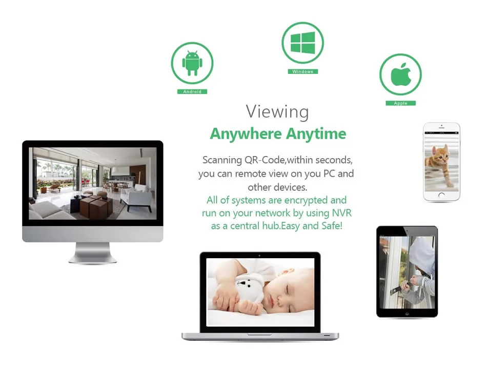 HD 1080p ip camera W54WI2 6-2