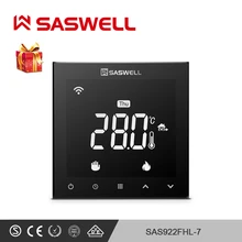 SASWELLWIFI thermostat controller for wireless/electric floor heating wifi thermostat temperature for weekly programmable SASWELLWIFI thermostat controller for wireless/electric floor heating wifi thermostat temperature for weekly programmable