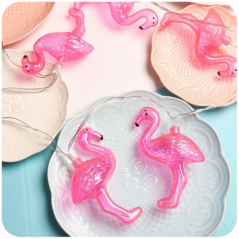 2pcs-1-6m-Amazing-Hot-Pink-Theme-Party-Supplies-Flamingo-LED-String-Starry-Light-Romantic-lamp (5)