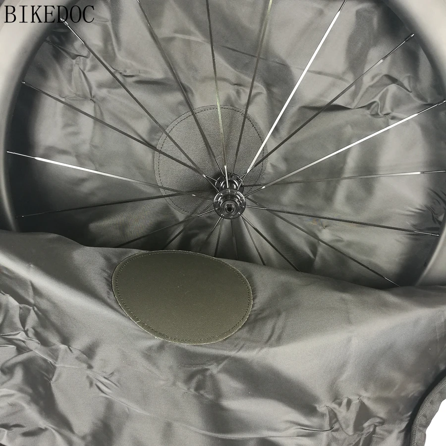 Excellent BIKEDOC Road Double Wheel Bag 560g 700c Road Bicycle Wheel Bag Stock Bike Accessory 7