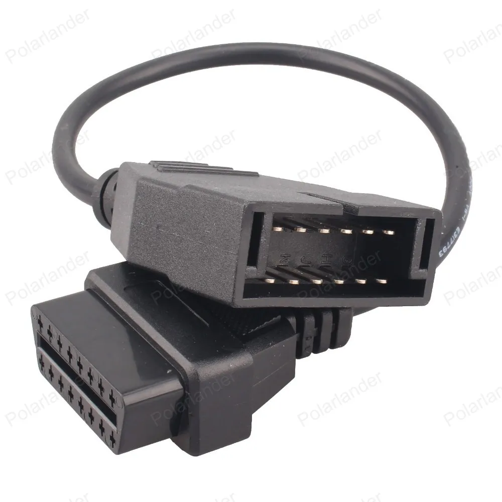 Диагностический сканер OBD/OBD2 12 контактов на 16 контактов|obd2 pin|car diagnostic tooldiagnostic tool |