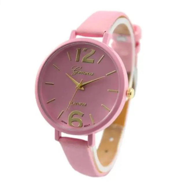Timezone #401 Women Casual Checkers Faux Leather Quartz Analog Wrist Watch Luxur Timezone #401 Women Casual Checkers Faux Leather Quartz Analog Wrist Watch Luxur