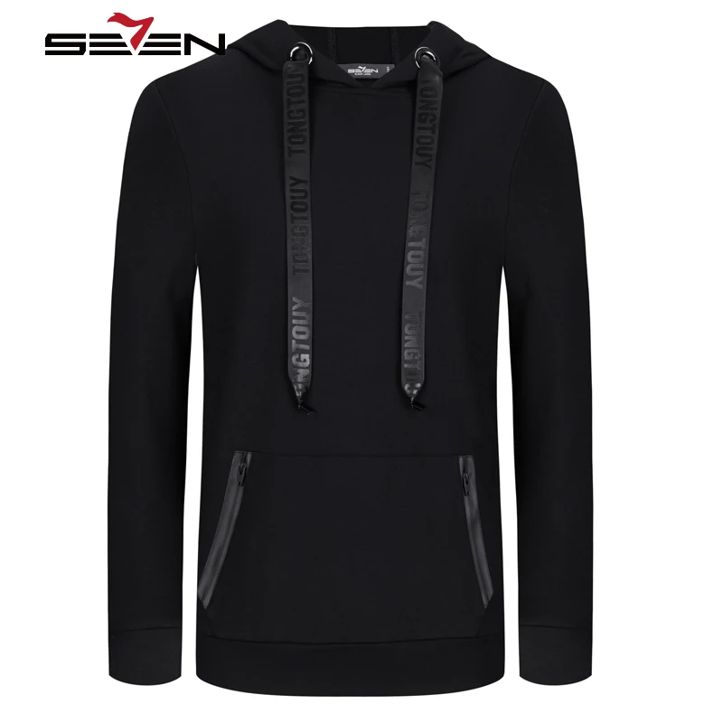 Seven7 Brand Hip Hop Pullover Casual Hoodies Men