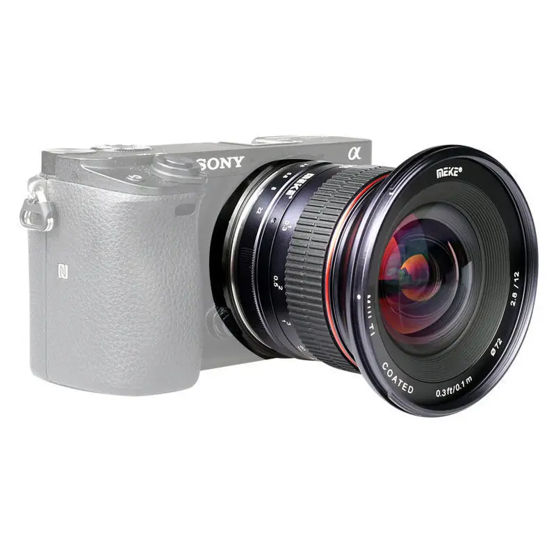 12 мм F2.8-22 супер ультра Широкий формат объектив с фиксированным фокусным расстоянием для цифровой фотокамеры Fuji X-mount Fujifilm X-A1 X-A2 X-E1 X-E2 X-M1 X-T1 X-T10 X-Pro1 Камера