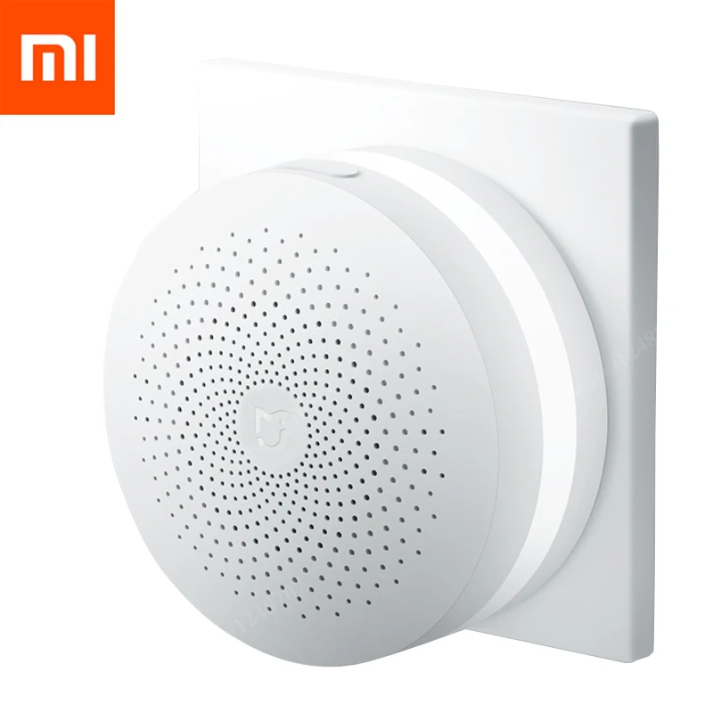 Обновленная версия Xiaomi Multifunctio Gateway 2 умный центр управления умный дом Комплект два управления с дверной звонок с радио кольцо встроенный