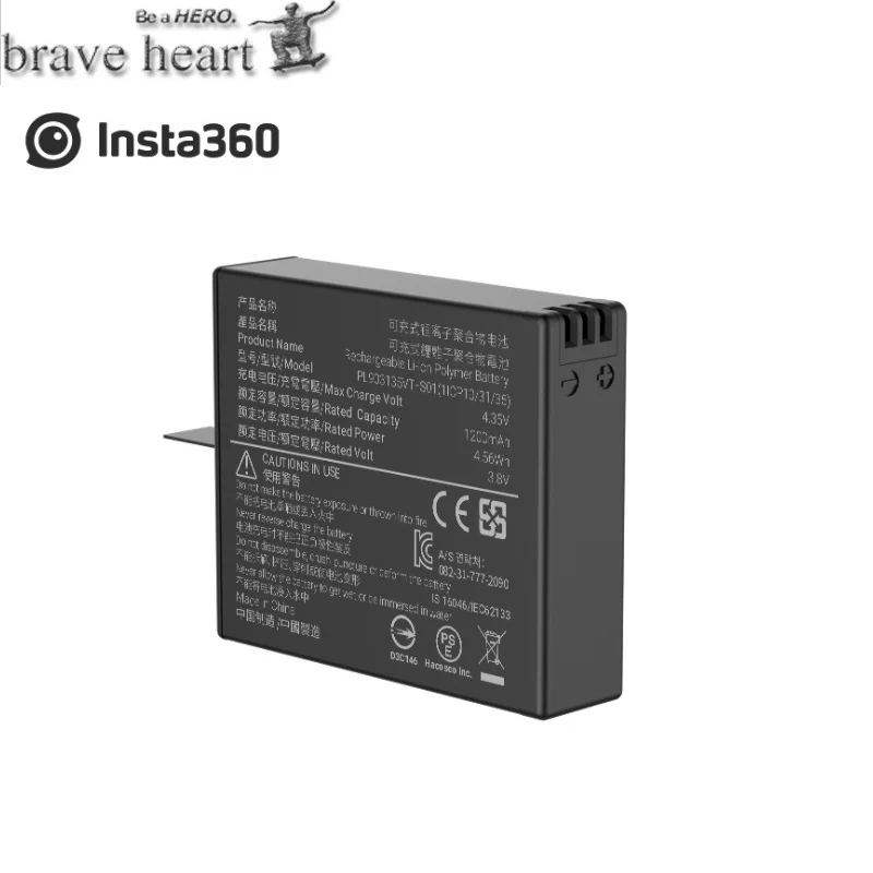 Insta360 ONE X батарея и Micro USB Qiuck зарядное устройство концентратор панорамная камера 9 в 2 а 60 минут Быстрая зарядка