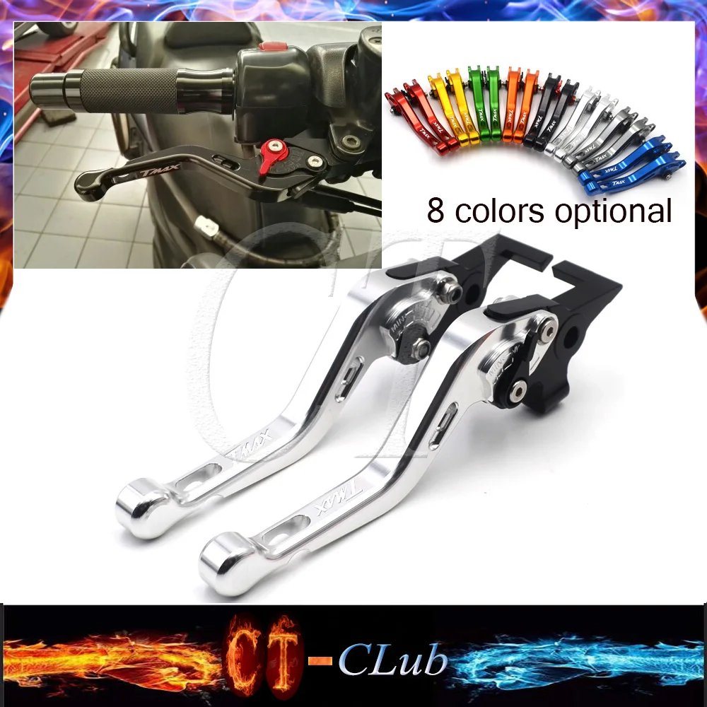 

For Yamaha T MAX 500 T-MAX 500 TMAX 500 2001 2002 2003 2004 2005 2006 2007 Motorcycle Accessories Short Brake Clutch Levers