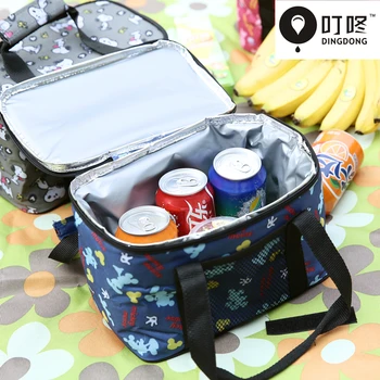 

Practical Small Portable Ice Bags Waterproof Oxford Cooler Bag Lunch Bag Leisure Picnic Packet Bento Box Food Thermal Bag