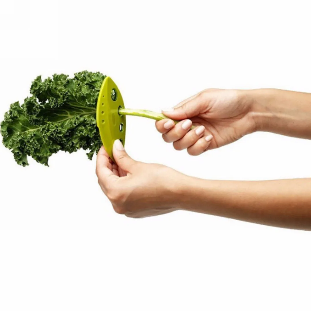 JX-LCLYL Herb Leaf Remover Greens Stripper Tool Rosemary Stripping Kitchenware Green