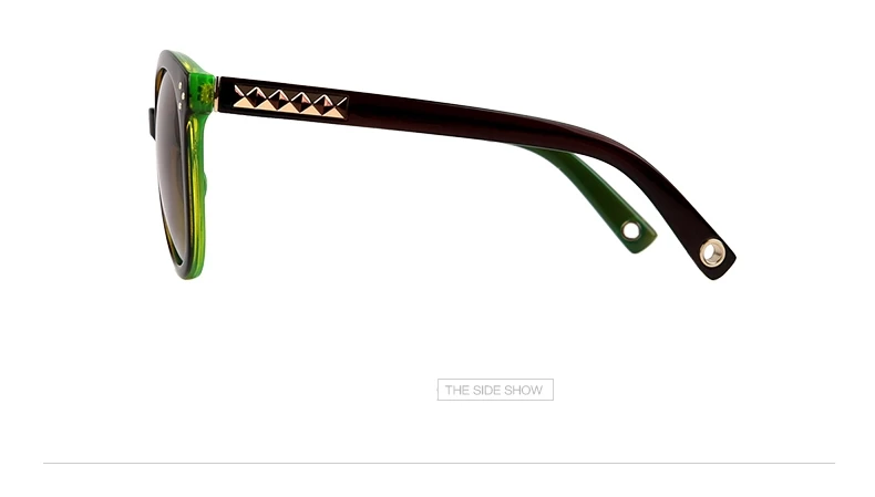 PARZIN новые винтажные Поляризованные Солнцезащитные очки женские трендовые женские солнцезащитные очки Солнцезащитные очки женские оттенки с чехлом 9523