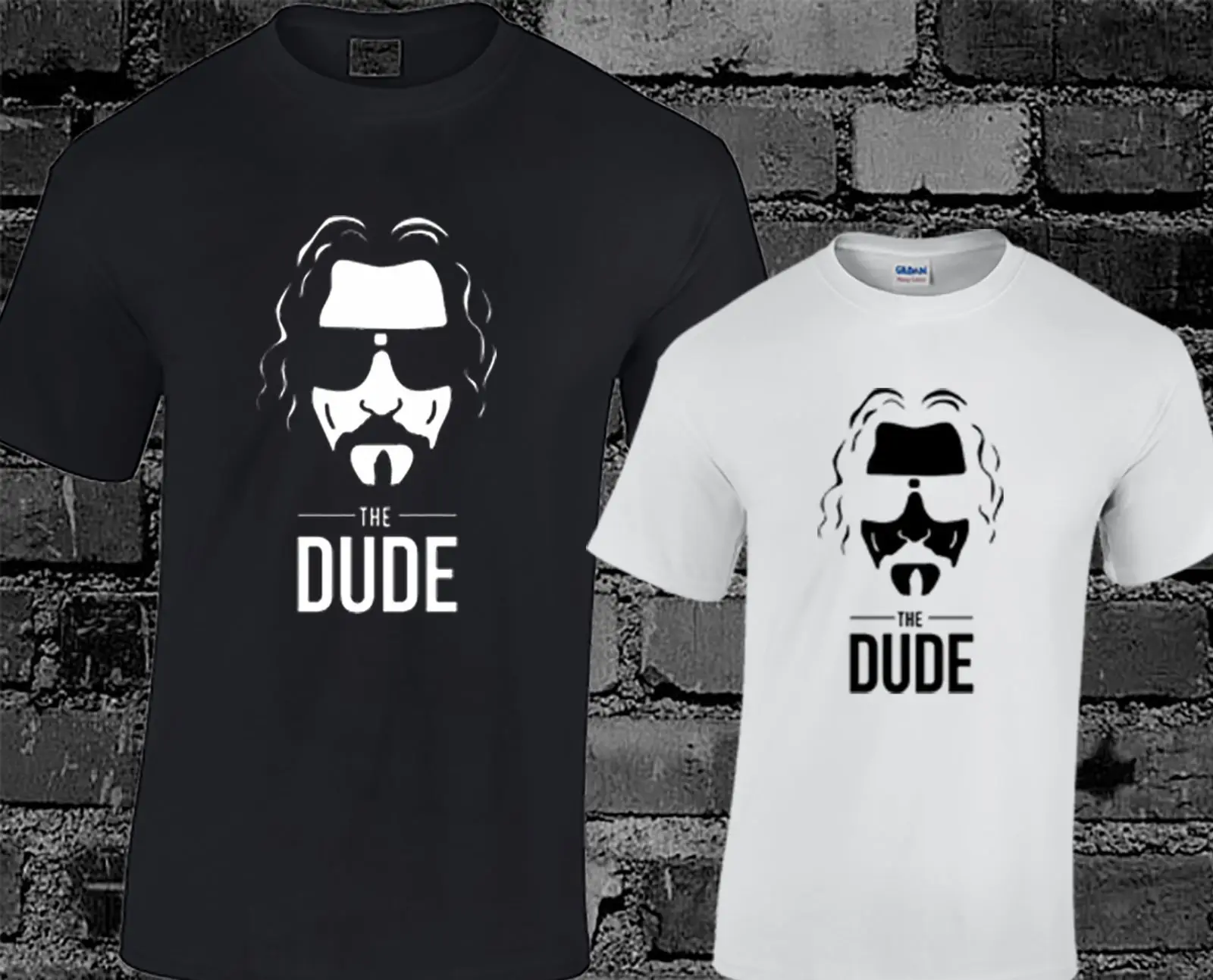 The Dude Mens T Shirt Funny The Big Lebowski Comedy Retro Film Fashion