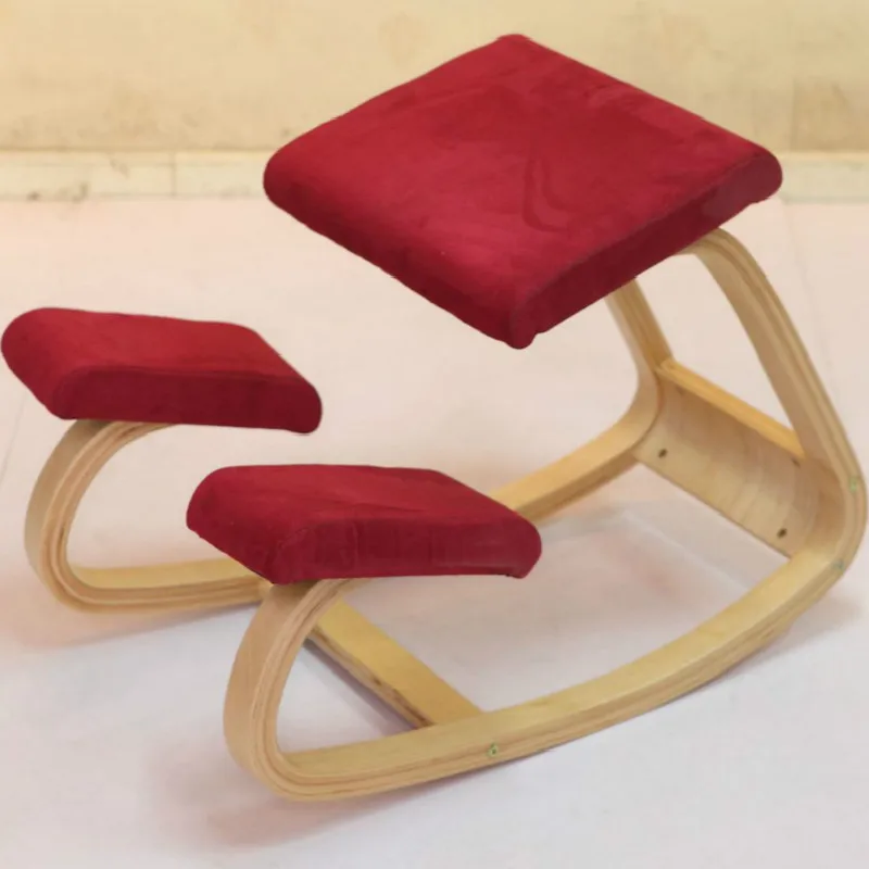 Эргономичный стул на коленях домашняя офисная мебель эргономичная качалка деревянная на коленях компьютерное кресло дизайн