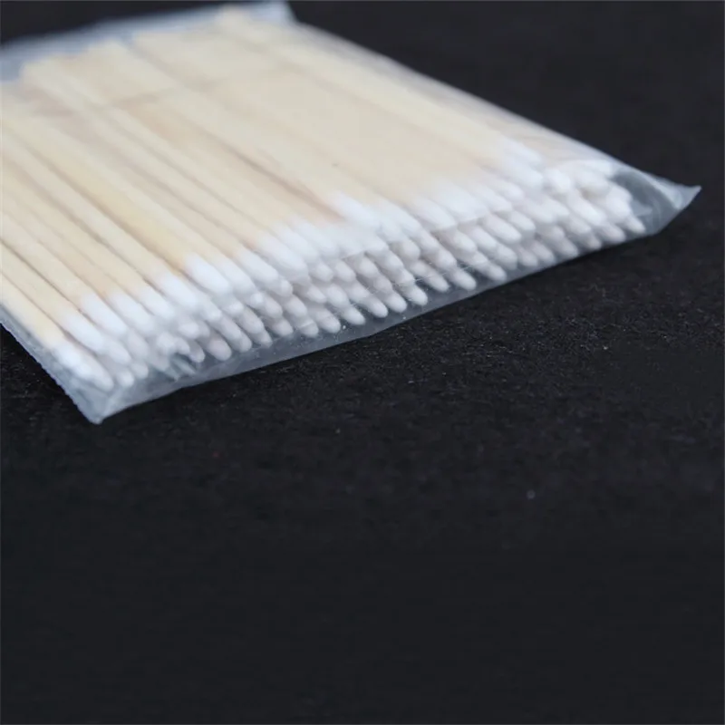 Pointed Cotton Swabs For Tattoo Eyebrow Lip Eyeline Nail Eyelash Permanent Makeup Ear Jewelry Clean 7.5cm Pointed Cotton Swabs For Tattoo Eyebrow Lip Eyeline Nail Eyelash Permanent Makeup Ear Jewelry Clean 7.5cm