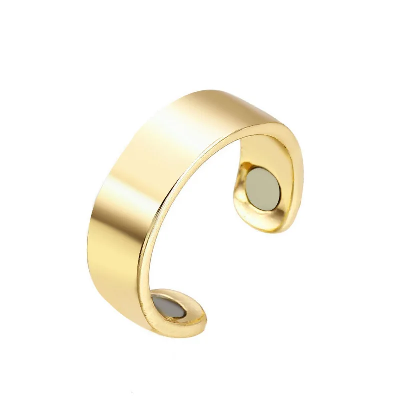 Магнитотерапия похудение кольца для мужчин и женщин модное Ювелирное кольцо здоровье держать тонкий стильный металлический сенсорный акупункт здоровье