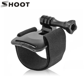 

SHOOT Black Wrist Strap for Gopro Hero 7 8 6 5 Black Session Xiaomi Yi 4K SJCAM SJ4000 Hand Strap Mount Go Pro 7 5 Cam Accessory