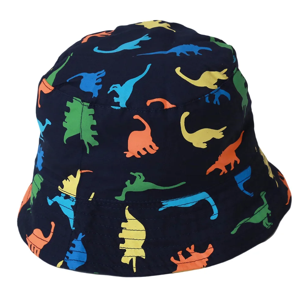 Children Boys Sun Hats Spring Summer Caps Cotton Bucket Hat Baby Kids