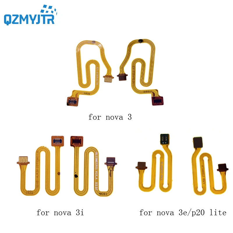 

For huawei nova 3/3i/3e Home Button Fingerprint Sensor Touch ID Connector Menu Key Motherboard Flex Cable for huawei p20 lite