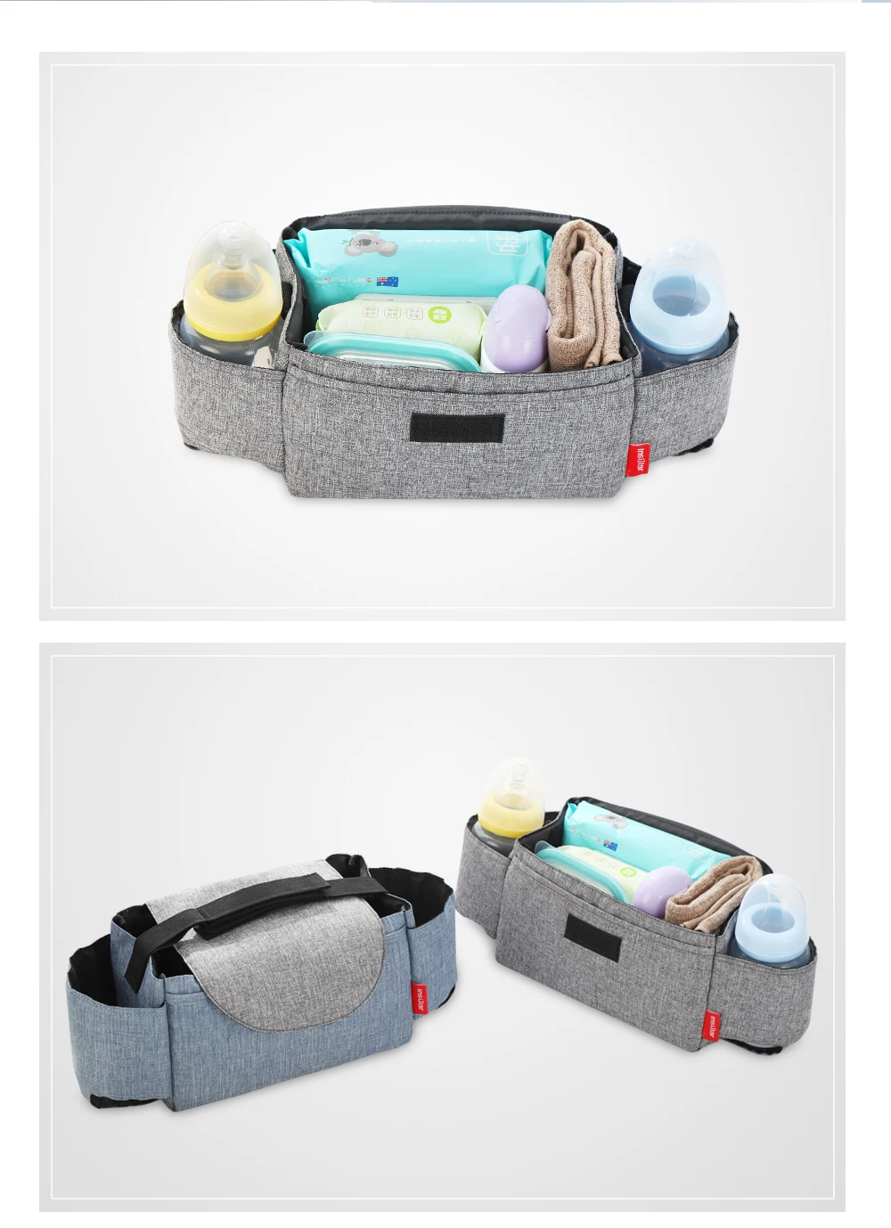 Baby Accessories Baby Stroller Organizer Bag Baby Carriage Bag Car Seat 0-3M Baby Accessories Stroller Accessories