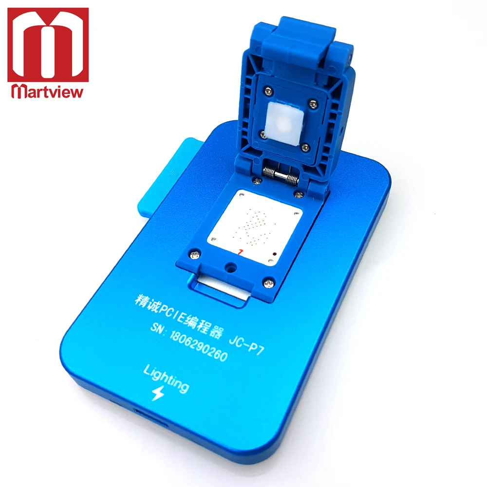 

Martview JC P7 PCIE NAND Flash IC Programming Tool NAND Test Fixture Nand Repair Machine for iPhone 6S 6S Plus SE 7 7P iPad Pro