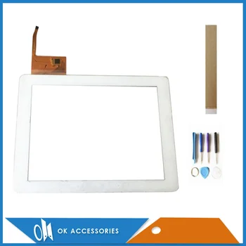 

9.7 Inch Tablet Screen For SLC09702A MSH Touch Glass Touch Screen Sensor Panel Digitizer White Color With Tools Tape