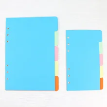 5 шт., А5, А6, внутренние страницы, блокнот-органайзер, бумажный разделитель, страницы, стационарные, 6 отверстий, дневник, индексные страницы, свободные спиральные разделители