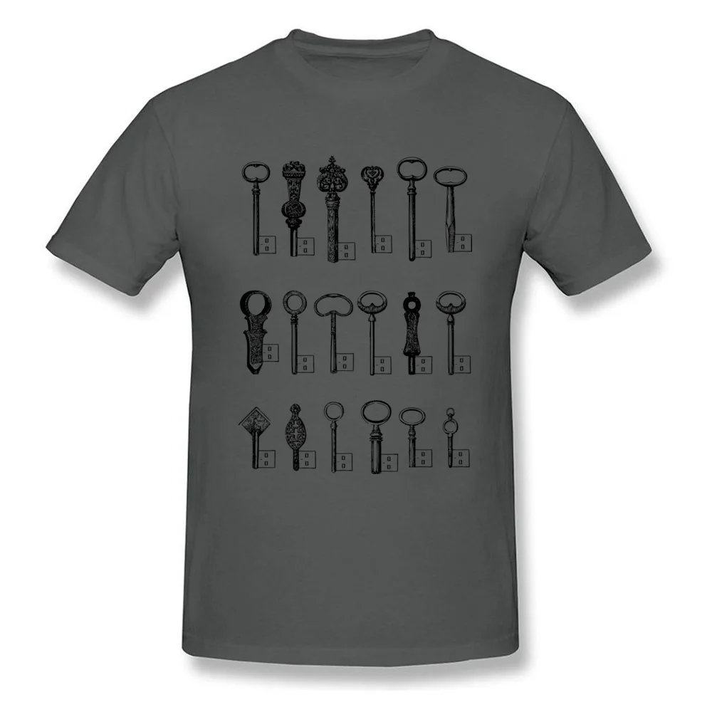 Customized Short Sleeve Tees Mother Day Round Collar 100% Cotton Men T-shirts Usb Keys Customized Top T-shirts Slim Fit Usb Keys carbon