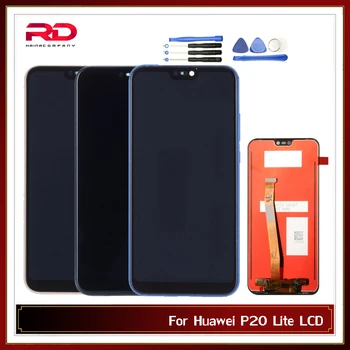 

LCD For Huawei P20 Lite LCD Display Touch Screen Digitizer LCD ANE LX1 LX3 with Frame for Huawei Nova 3e LCD Touch screen
