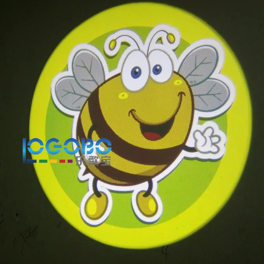 Супер яркий 100 Вт LED Gobo проектор 8500 люменов проекты 20 40 м в темноте окружающий
