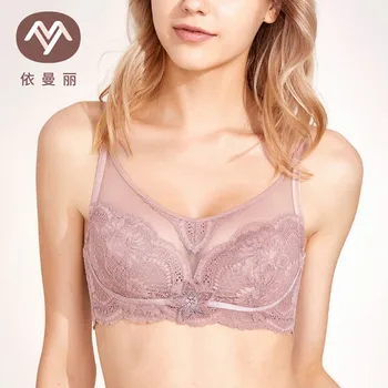 

Yimanli BCD Cup Ultra-thin Anti-light Tube Top Underwear Memory Steel Ring Comfortable Light Breathable Sexy Large Size Bra