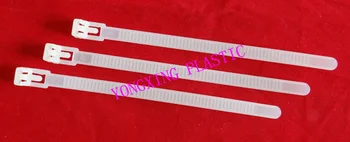 

50pcs/lot 7.0X300 reusable release cable tie nylon material 94V-2 bundle cable branch