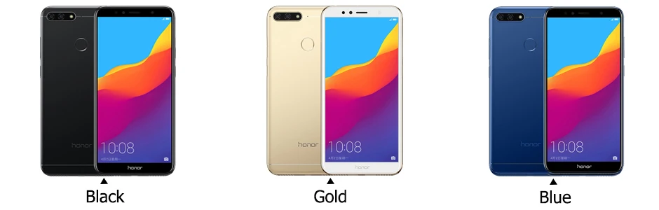 Global Rom Honor 7A 4G LTE Android Phone 13.0MP+8.0MP+2.0MP Snapdragon 430 OTA 5.7" Screen 1440x720 Face ID New In Stock huawei cellphone